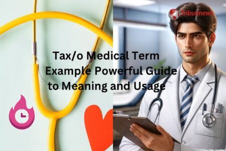 tax/o medical term example